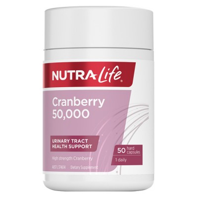 Nutralife 纽乐 高含量 蔓越莓 50000mg 50粒